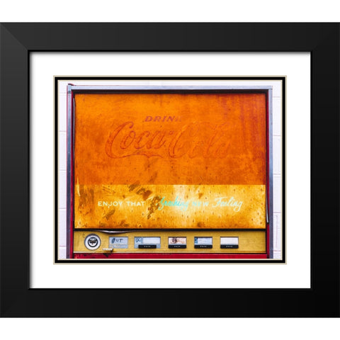 Enjoy that new feeling 2 Black Modern Wood Framed Art Print with Double Matting by Malone, Will