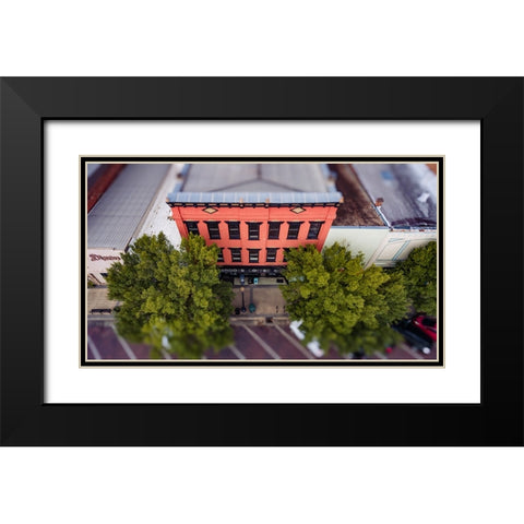 Grassroots Above 2 Black Modern Wood Framed Art Print with Double Matting by Malone, Will