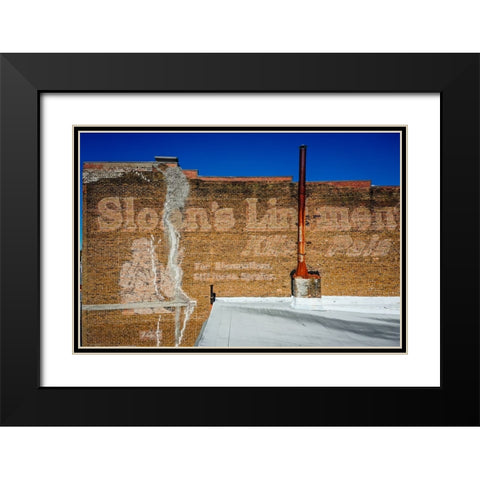 Kills Pain Black Modern Wood Framed Art Print with Double Matting by Malone, Will