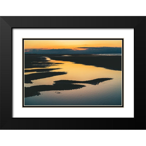 Magic Tide Pools 3 Black Modern Wood Framed Art Print with Double Matting by Malone, Will