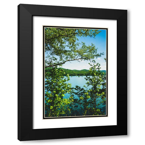 Ocoee Summer 3 Vertical Black Modern Wood Framed Art Print with Double Matting by Malone, Will