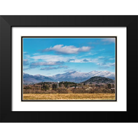 Snow Capped Hiawassee 2 Black Modern Wood Framed Art Print with Double Matting by Malone, Will