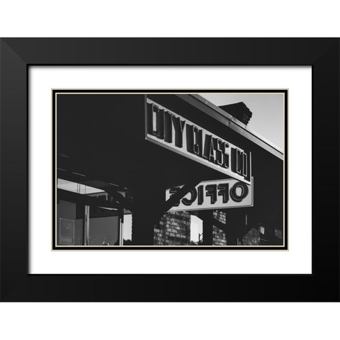 City Glass Co Black Modern Wood Framed Art Print with Double Matting by Malone, Will