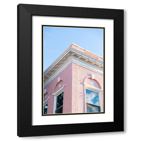 Corner 5 Black Modern Wood Framed Art Print with Double Matting by Malone, Will