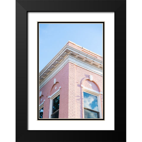 Corner 5 Black Modern Wood Framed Art Print with Double Matting by Malone, Will