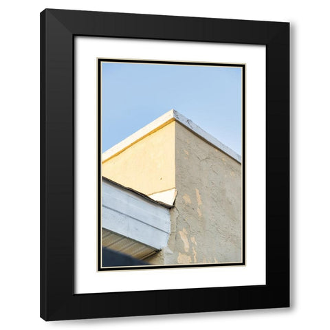 Corner 8 Black Modern Wood Framed Art Print with Double Matting by Malone, Will