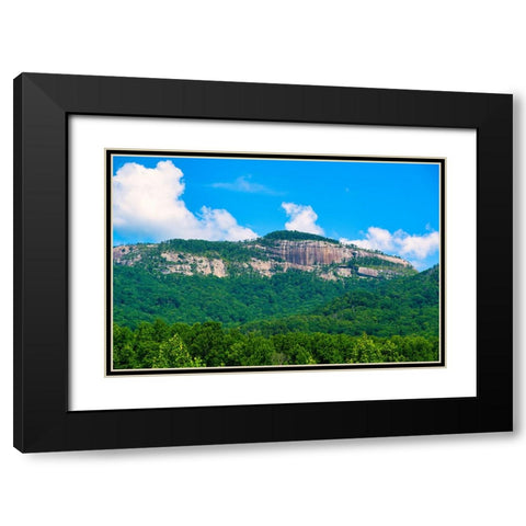 Table Rock Horizontal 2 Black Modern Wood Framed Art Print with Double Matting by Malone, Will