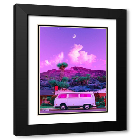 Going Back to the Past 1 Black Modern Wood Framed Art Print with Double Matting by Orozco, Danner