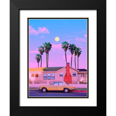 Going Back to the Past 3 Black Modern Wood Framed Art Print with Double Matting by Orozco, Danner