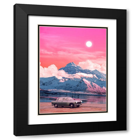 Charmed Place 2 Black Modern Wood Framed Art Print with Double Matting by Orozco, Danner