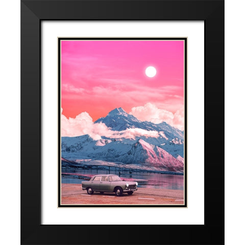 Charmed Place 2 Black Modern Wood Framed Art Print with Double Matting by Orozco, Danner