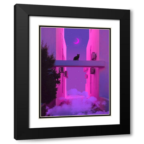 Ethereal Dreams 1 Black Modern Wood Framed Art Print with Double Matting by Orozco, Danner