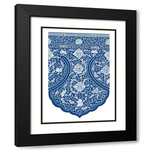 Decoration And Ornament - IX Black Modern Wood Framed Art Print with Double Matting by CAG