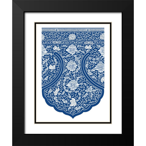 Decoration And Ornament - IX Black Modern Wood Framed Art Print with Double Matting by CAG