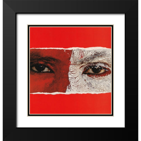 Blink Black Modern Wood Framed Art Print with Double Matting by Wonder, Howie