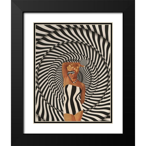 Woman_s Day Black Modern Wood Framed Art Print with Double Matting by Wonder, Howie