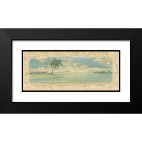 Oasis I Black Modern Wood Framed Art Print with Double Matting by Audrey, Charlene