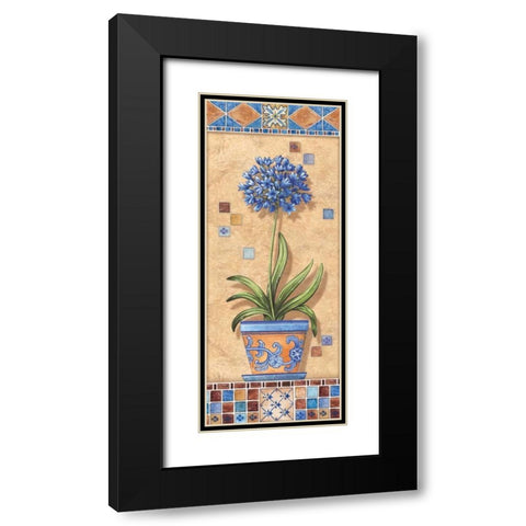 Flower in Greece III Black Modern Wood Framed Art Print with Double Matting by Audrey, Charlene