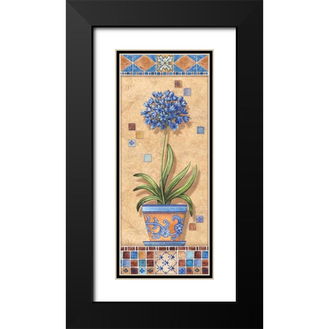 Flower in Greece III Black Modern Wood Framed Art Print with Double Matting by Audrey, Charlene