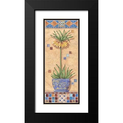 Flower in Greece IV Black Modern Wood Framed Art Print with Double Matting by Audrey, Charlene