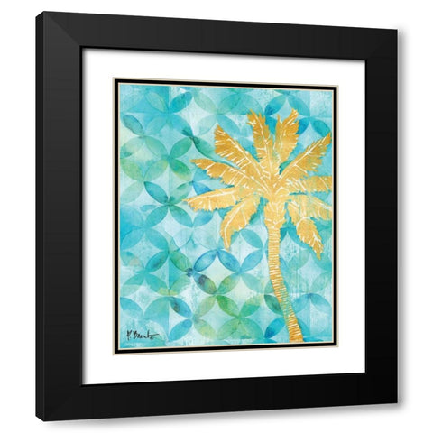 St. Croix IV Black Modern Wood Framed Art Print with Double Matting by Brent, Paul