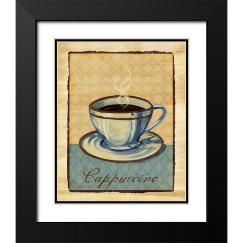 Coffee Club IV Black Modern Wood Framed Art Print with Double Matting by Brent, Paul