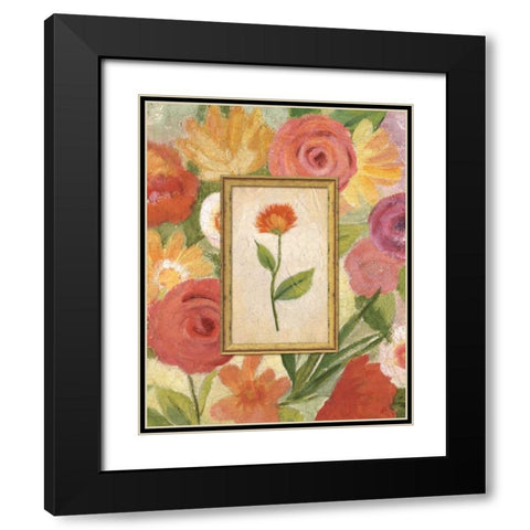 Sweet Romance I Black Modern Wood Framed Art Print with Double Matting by Brissonnet, Daphne