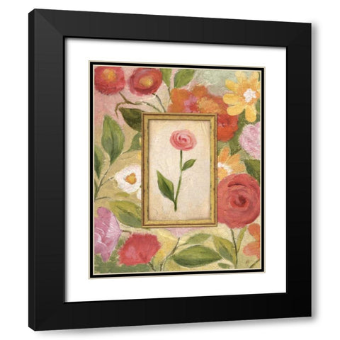 Sweet Romance II Black Modern Wood Framed Art Print with Double Matting by Brissonnet, Daphne