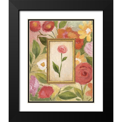 Sweet Romance II Black Modern Wood Framed Art Print with Double Matting by Brissonnet, Daphne