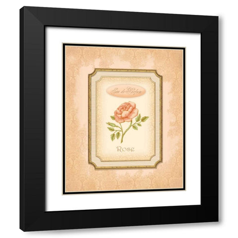 Eau de Parfum I Black Modern Wood Framed Art Print with Double Matting by Corbin, Delphine