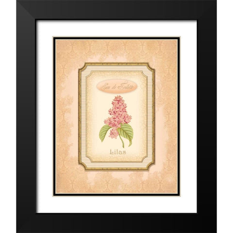 Eau de Parfum II Black Modern Wood Framed Art Print with Double Matting by Corbin, Delphine