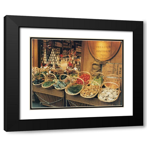 Hediard Black Modern Wood Framed Art Print with Double Matting by Cieslikowski, Zeny