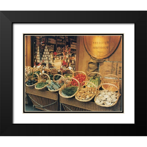 Hediard Black Modern Wood Framed Art Print with Double Matting by Cieslikowski, Zeny