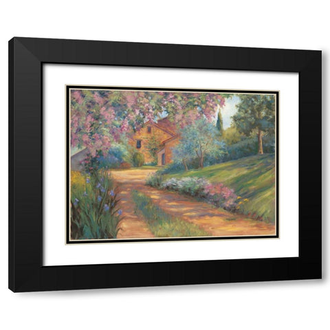 Pepes Farm I Black Modern Wood Framed Art Print with Double Matting by Fermanis, Pamela