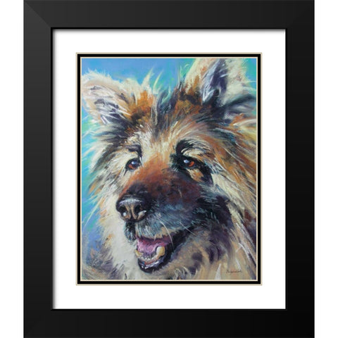 Sierra Black Modern Wood Framed Art Print with Double Matting by Golubski, Becky