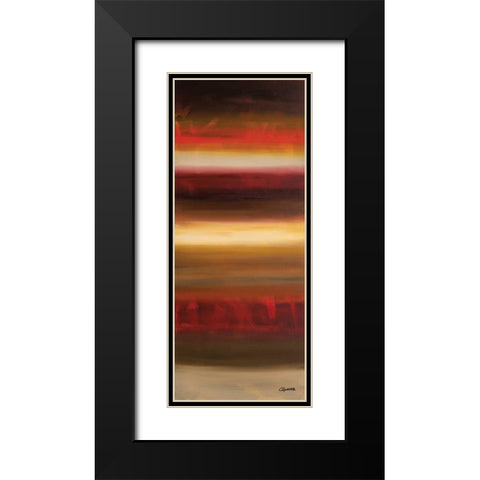 Freedom Panel Black Modern Wood Framed Art Print with Double Matting by Guedez, Carmen