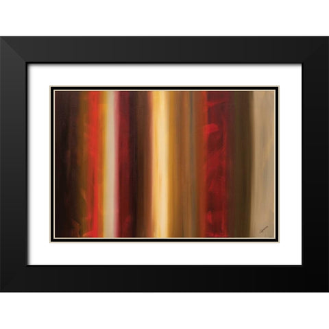 Freedom Black Modern Wood Framed Art Print with Double Matting by Guedez, Carmen