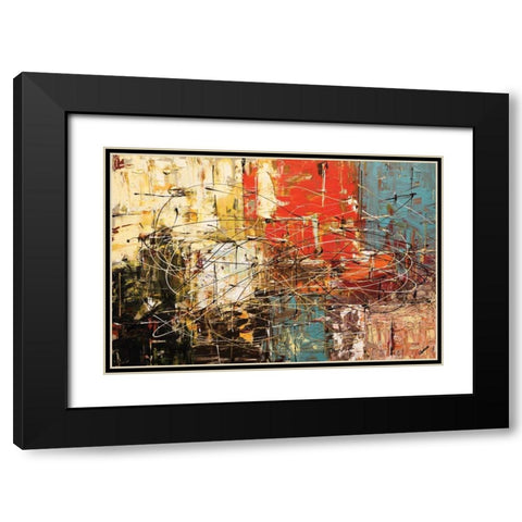 Artylicious Black Modern Wood Framed Art Print with Double Matting by Guedez, Carmen