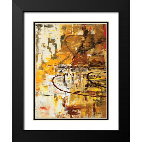 Funtastic I Black Modern Wood Framed Art Print with Double Matting by Guedez, Carmen