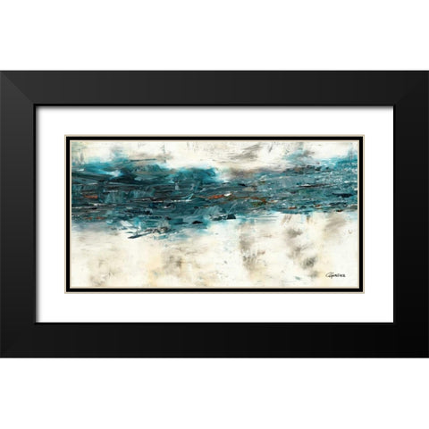 High Tide III Black Modern Wood Framed Art Print with Double Matting by Guedez, Carmen