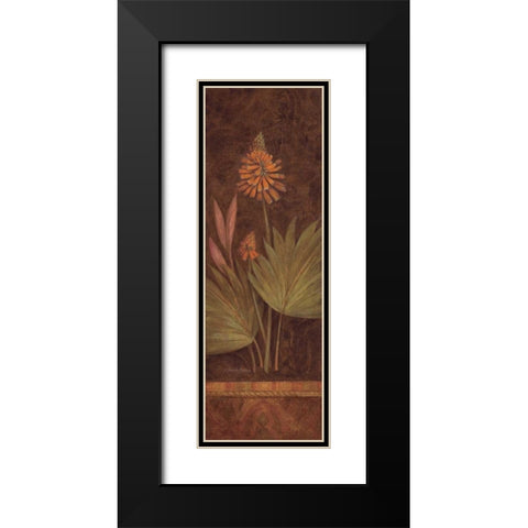 Silk Road Passage I Black Modern Wood Framed Art Print with Double Matting by Gladding, Pamela