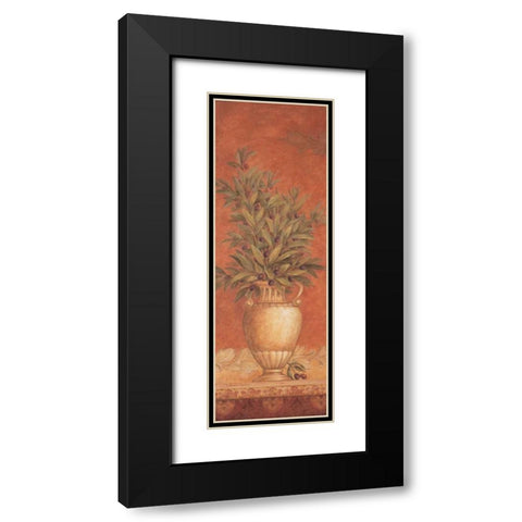 Tuscan Reverie I Black Modern Wood Framed Art Print with Double Matting by Gladding, Pamela