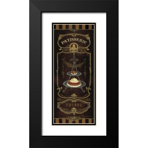 Truffle Black Modern Wood Framed Art Print with Double Matting by Gladding, Pamela