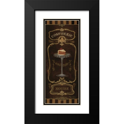 Mousse Black Modern Wood Framed Art Print with Double Matting by Gladding, Pamela