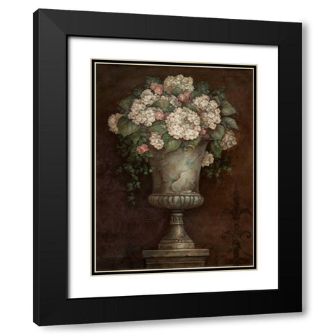 Gramercy Park Black Modern Wood Framed Art Print with Double Matting by Gladding, Pamela