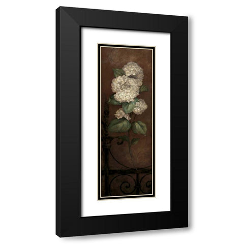 Gramercy Park Panel I Black Modern Wood Framed Art Print with Double Matting by Gladding, Pamela
