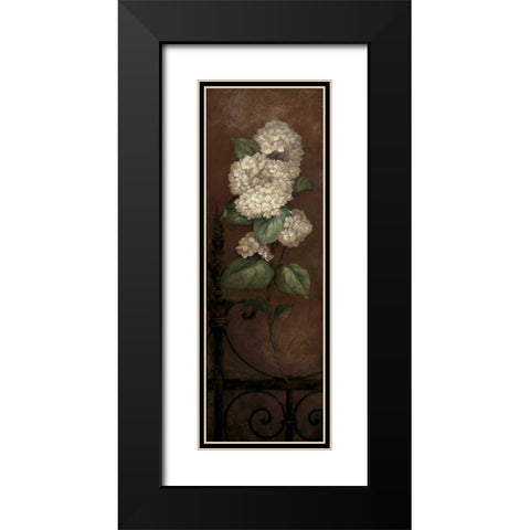 Gramercy Park Panel I Black Modern Wood Framed Art Print with Double Matting by Gladding, Pamela