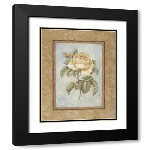 Junes Promise I Black Modern Wood Framed Art Print with Double Matting by Gladding, Pamela