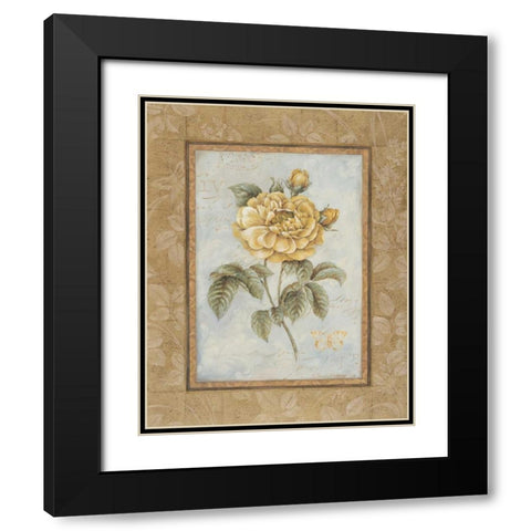 Junes Promise II Black Modern Wood Framed Art Print with Double Matting by Gladding, Pamela