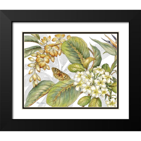 Distant Shore I Black Modern Wood Framed Art Print with Double Matting by Gladding, Pamela